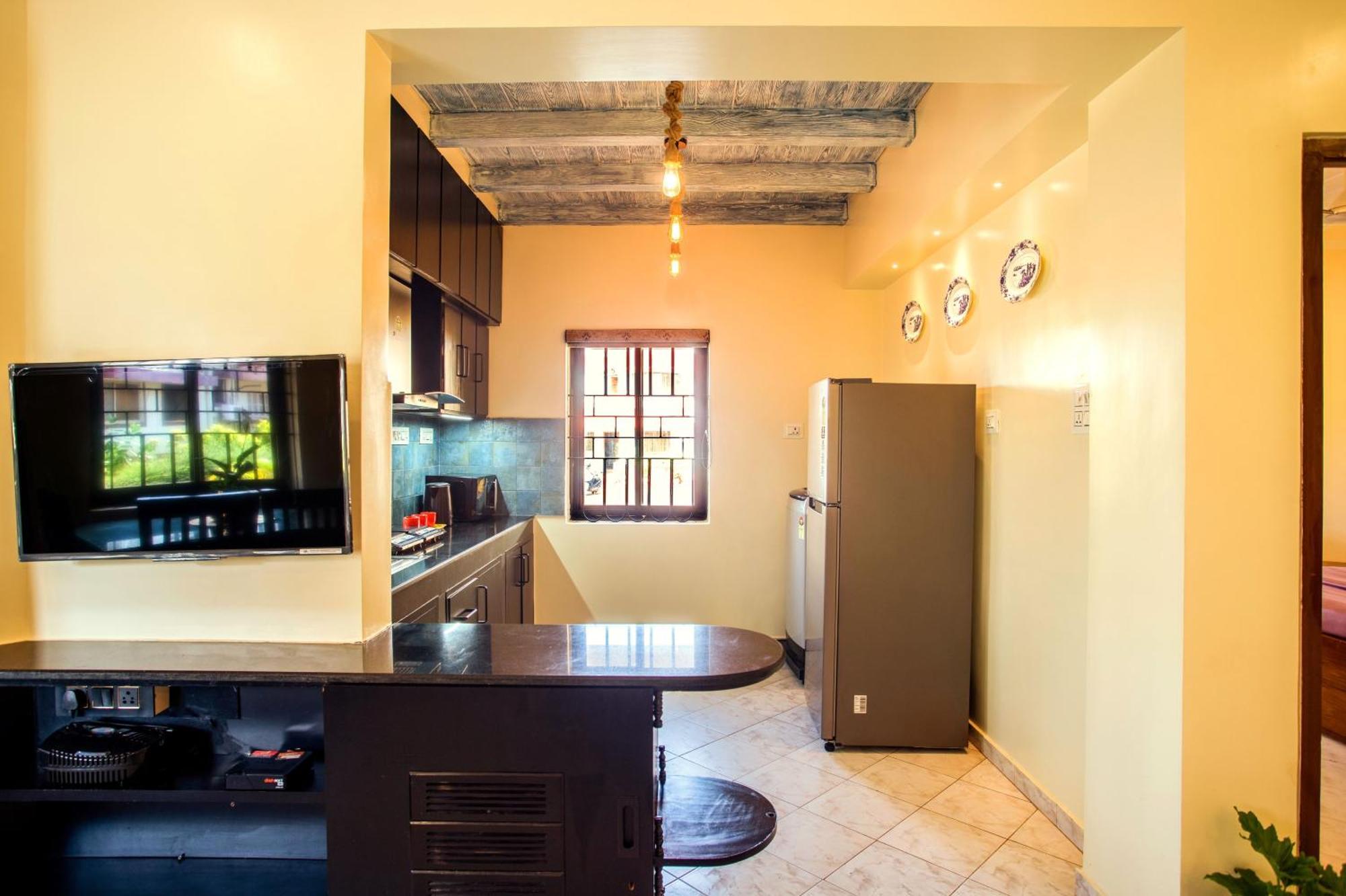 'Golden Sea Pearl' 1 Bhk Beach Apartment Benaulim Eksteriør billede
