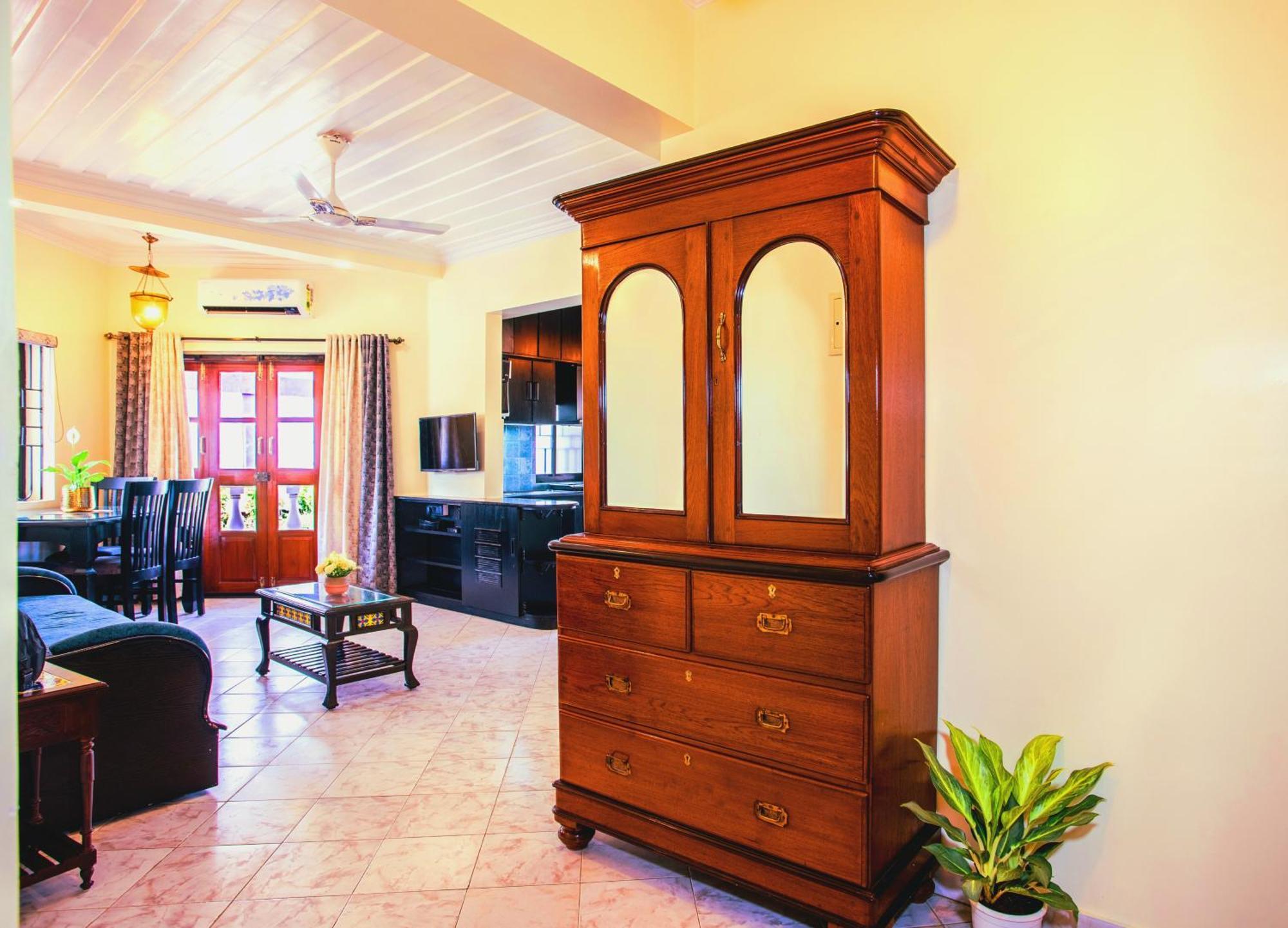 'Golden Sea Pearl' 1 Bhk Beach Apartment Benaulim Eksteriør billede