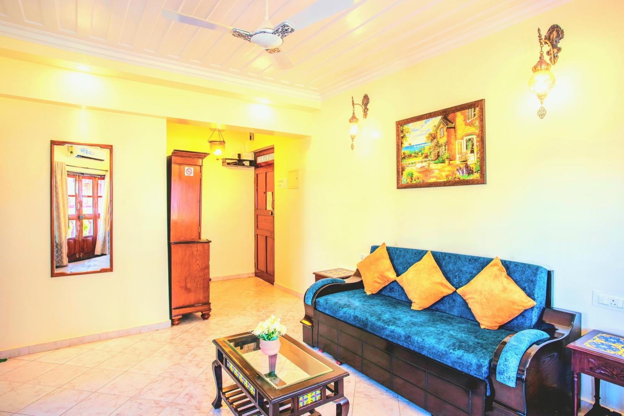 'Golden Sea Pearl' 1 Bhk Beach Apartment Benaulim Eksteriør billede
